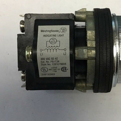 WESTINGHOUSE PB1HB0T3 PUSHBUTTON HEAVY DUTY 480V 60HZ MODEL B
