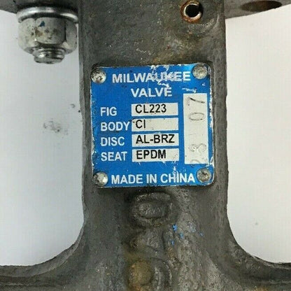 MILWAUKEE VALVE CL223 VALVE EPDM AL-BRZ CI