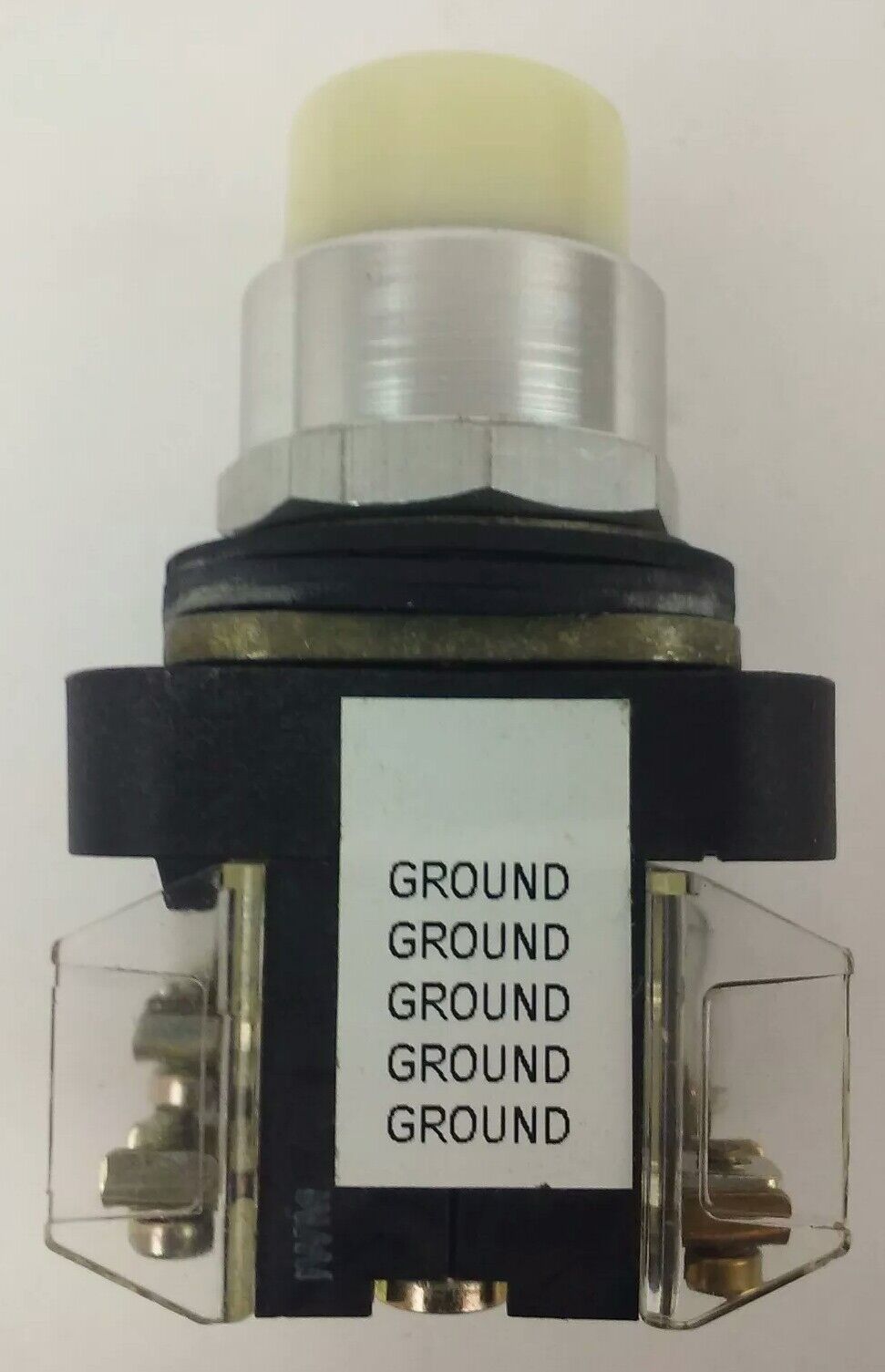 ALLEN BRADLEY 800T-QB10 SER. T, PUSH BUTTON  120V AC/DC, 949 LAMP, W/ 800T-XA