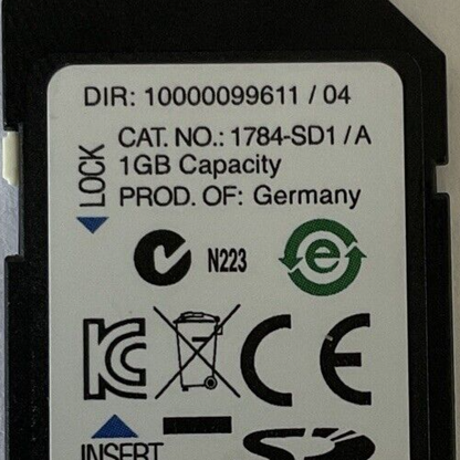 ALLEN BRADLEY 1784-SD1/A MEMORY CARD 1GB CAPACITY DIR:1000009611/04