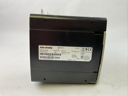 ALLEN BRADLEY 1756-PA72 SER C CAT REV B01 AC POWER SUPPLY 1756-A13 CAT REV K01