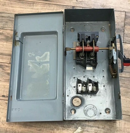 SQUARE D  H263  FUSIBLE DISCONNECT SWITCH 100A 600VAC/DC