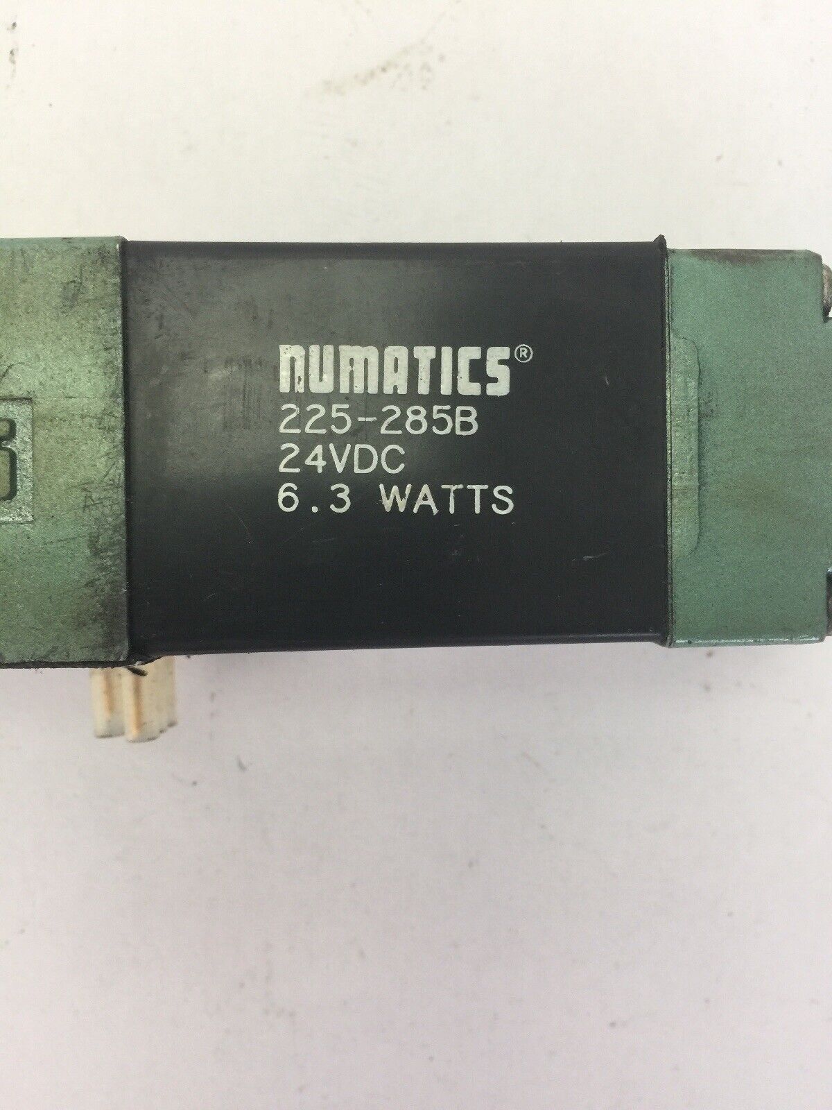 NUMATICS 225-285B SOLENOID VALVE 24VDC 6.3 WATTS