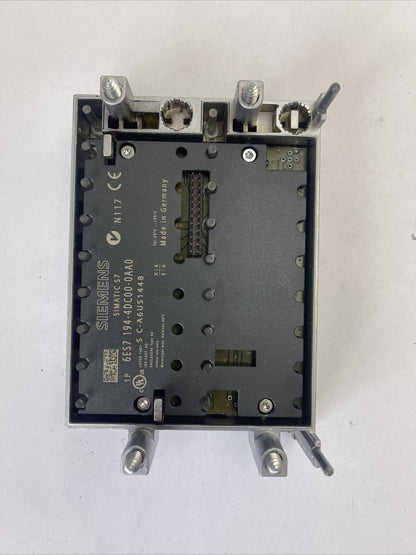 SIEMENS SIMATIC S7 1P 6ES7 194-4DC00-0AB0 CONNECTING MODULE