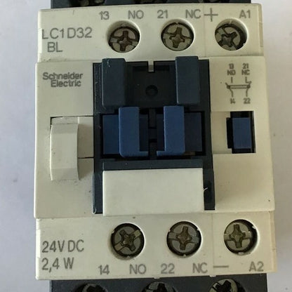SCHNEIDER LC1D32 BL CONTACTOR 24VDC