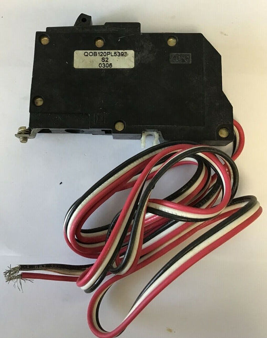 SQUARE D QOB120PL5393 CIRCUIT BREAKER 20A 120/240VAC 50/60HZ  1POLE