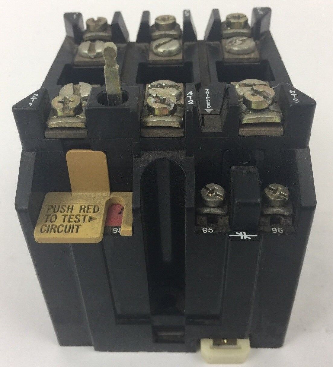 ALLEN BRADELY 592-JOV16 OVERLOAD RELAY SER A 120-600VAC NEMA A600