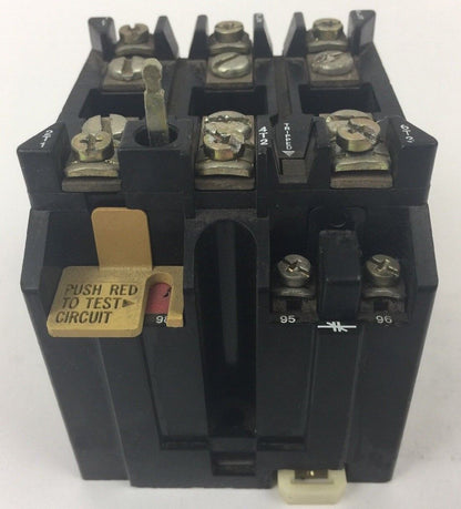 ALLEN BRADELY 592-JOV16 OVERLOAD RELAY SER A 120-600VAC NEMA A600