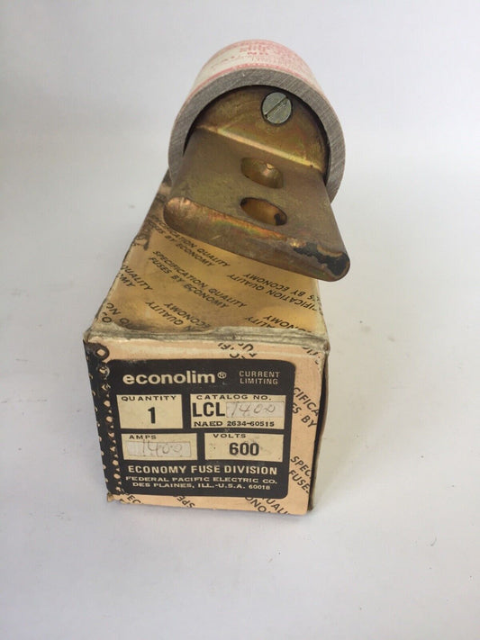 ECONOLIM LCL1400 CURRENT LIMITING FUSE CLASS L 1400A 600VAC