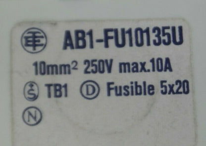 LOT of 3 / SCHNEIDER AB1-FU10135U TERMINAL BLOCK / 10A / 250V / NEW SURPLUS