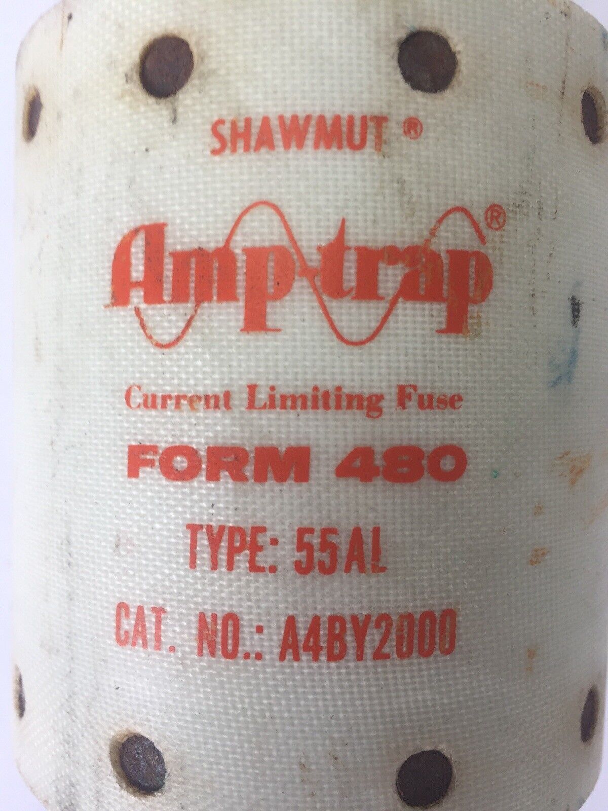 SHAWMUT A4BY2000 AMP-TRAP CURRENT LIMITING FUSE FORM 480 TYPE 55AL 600VAC K-DON