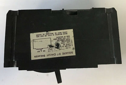 SQUARE D FAL32030 CIRCUIT BREAKER 240VAC 250VDC 30AMP