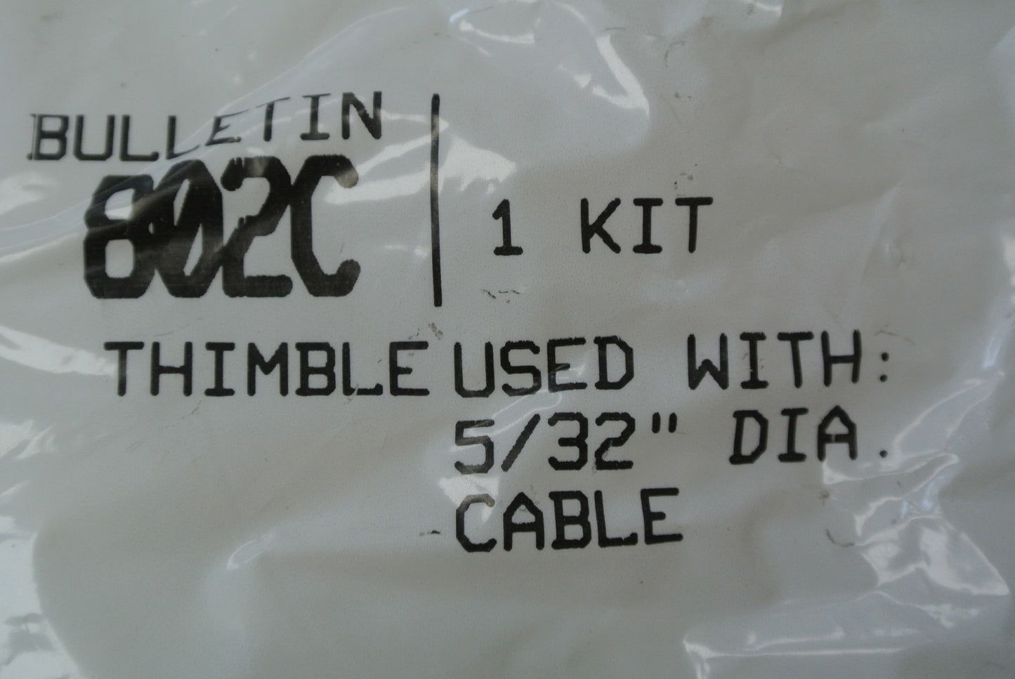 ALLEN-BRADLEY 802C-TUB / THIMBLE for CABLE-PULL SAFETY SWITCH / NEW SURPLUS EACH
