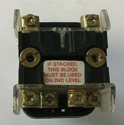 ALLEN BRADLEY 800T-QB10 WHITE PUSH BUTTON SER T 120V