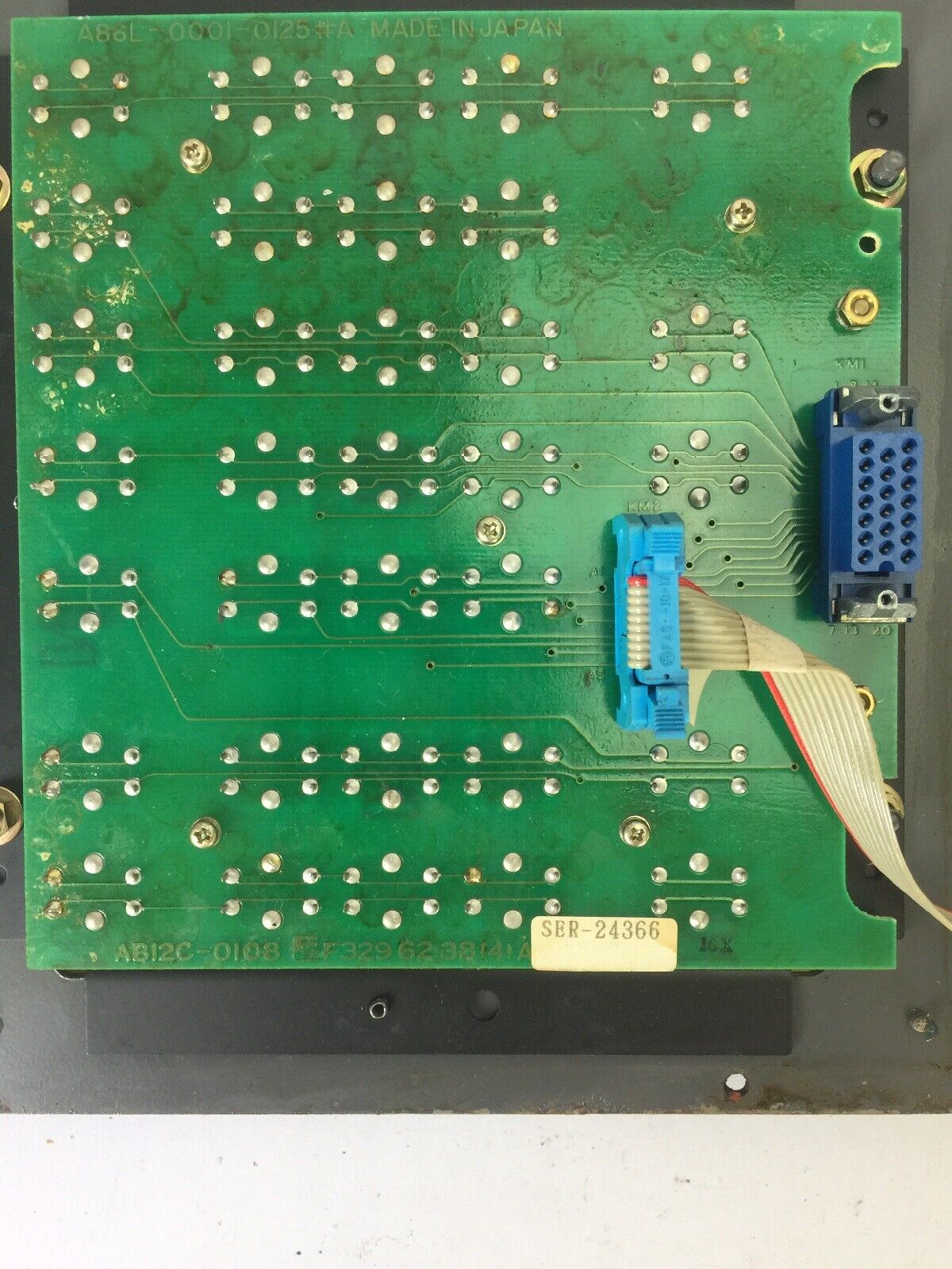 FANUC A02B-0092-C042 SERIES O-M FRONT PANEL WITH KEYBOARD