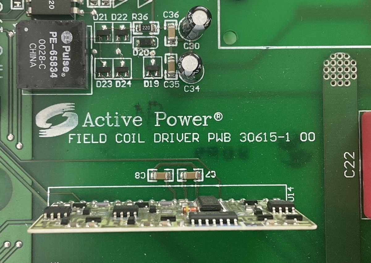 ACTIVE POWER 30615-1 FIELD COIL DRIVER PWB 30614-1 REV.A LSC-5 94V-0 3506