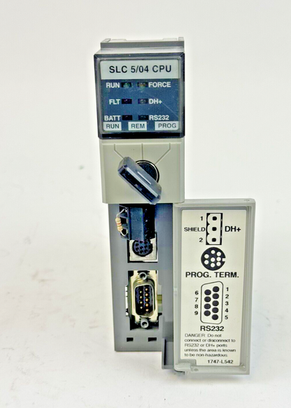 ALLEN-BRADLEY - 1747-L542 SER. C REV. A FRN: 10 -SLC 500 CPU PROCESS. & 1747-M13