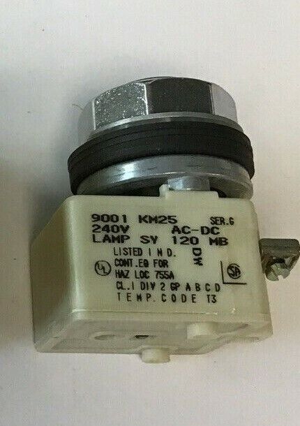 SQUARE D 9001 KP-25 PILOT LIGHT W/O LENS SER.H 240V