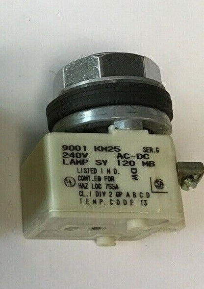 SQUARE D 9001 KP-25 PILOT LIGHT W/O LENS SER.H 240V