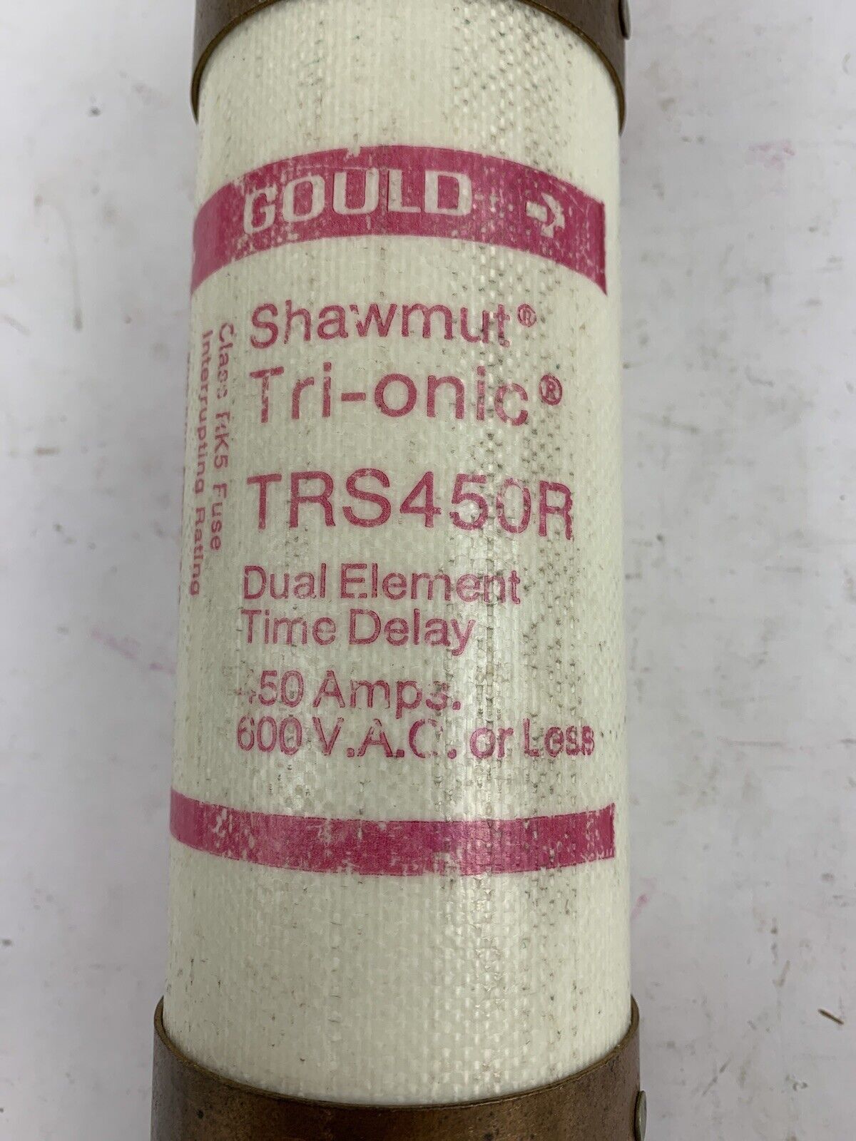 Gould Shawmut Tri-Onic TRS450R 450A 600V Fuse