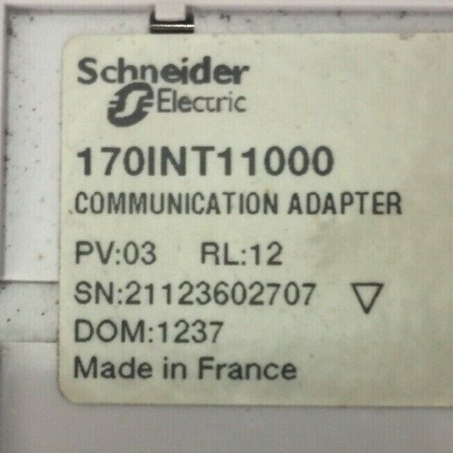 SCHNEIDER 170INT11000 COMMUNICATION ADAPTER