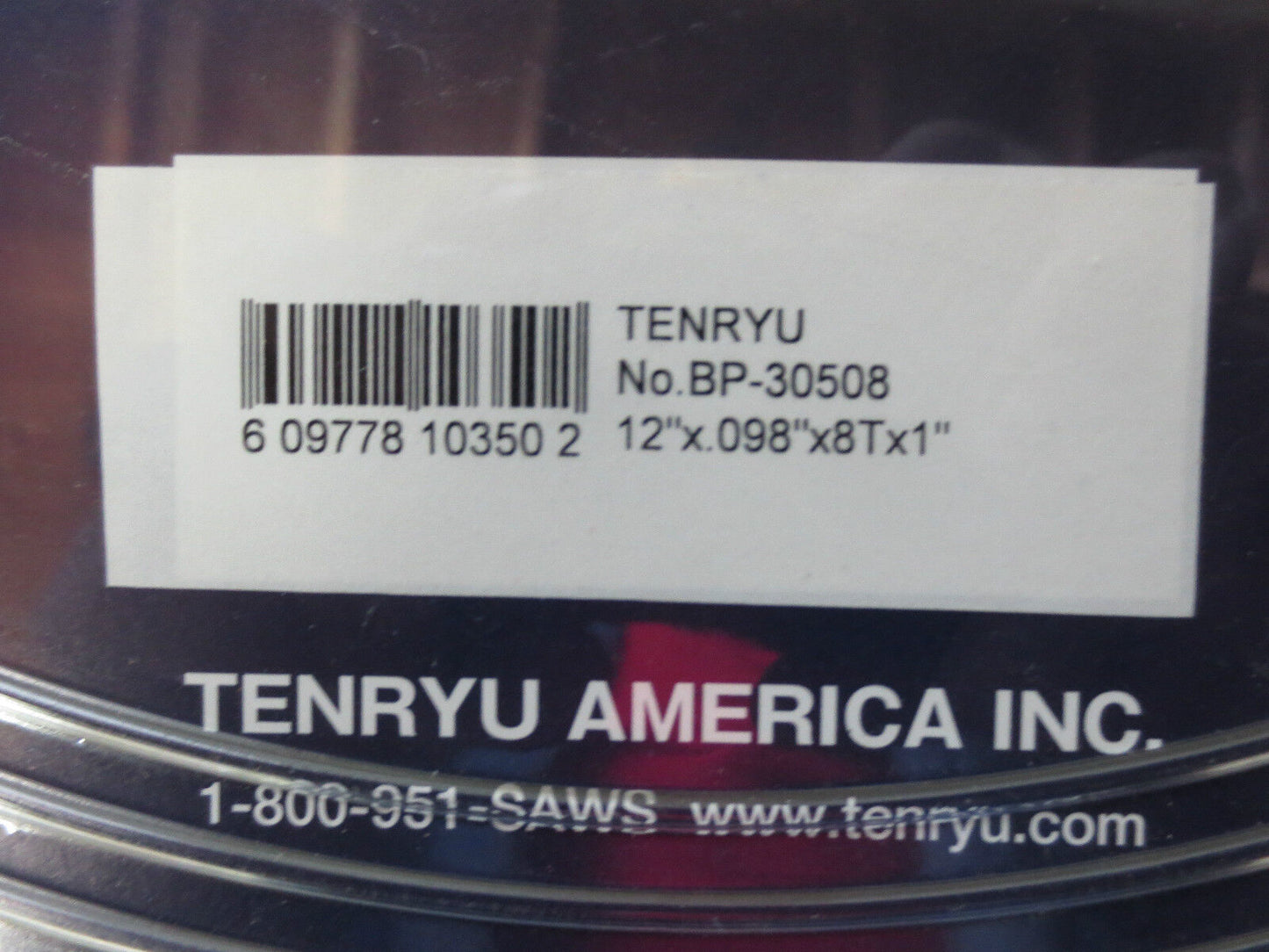 TENRYU BP-80508 BOARD-PRO PLUS CIRCULAR BLADE for FIBER-CEMENT SIDING 12" 8T