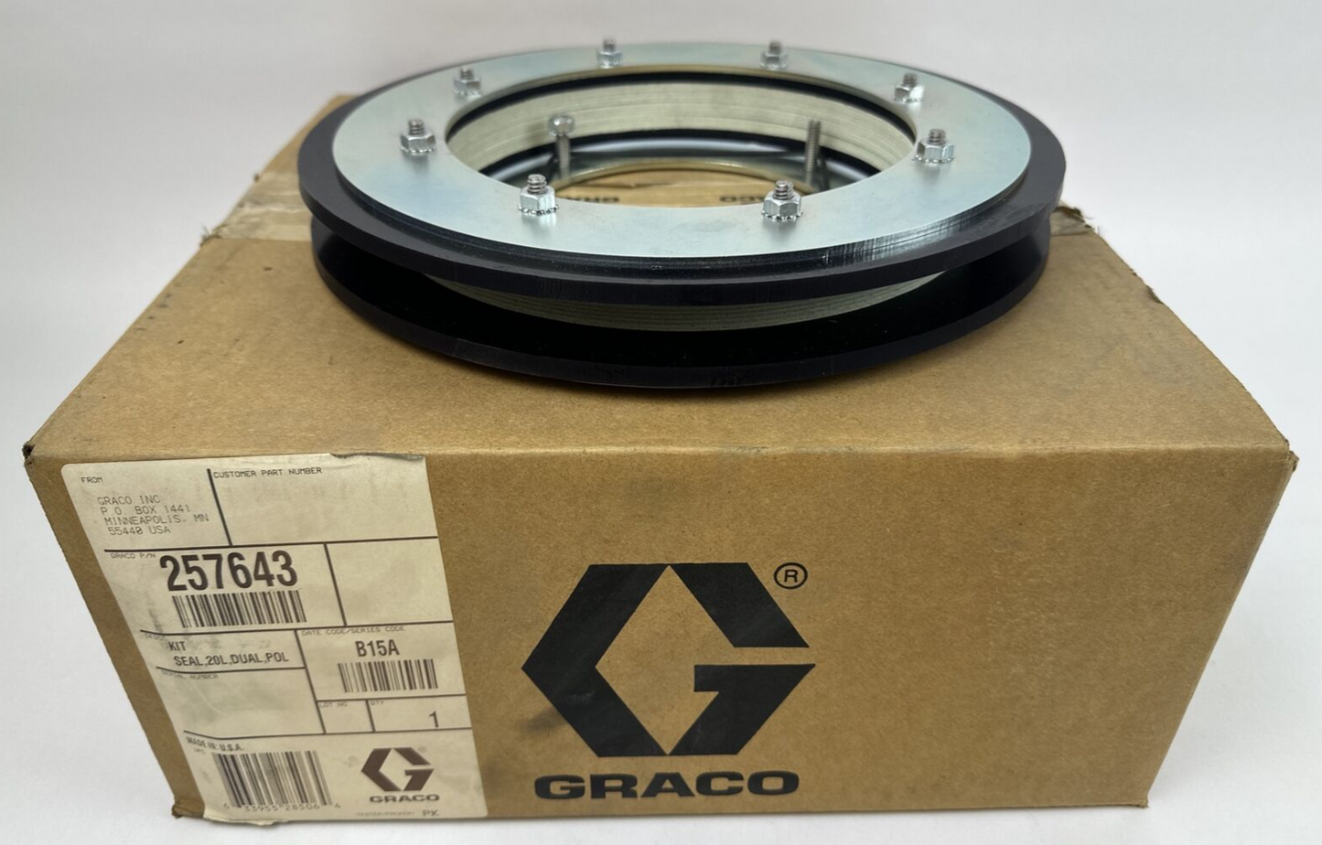 GRACO 257643 KIT SEAL 20L DUAL POLY