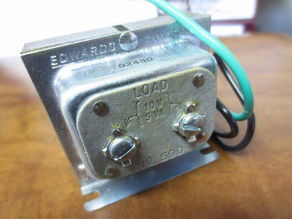 EDWARDS 590 TRANSFORMER - 120V, 50/60Hz, 10V, 5VA for CLASS 2 - NEW SURPLUS