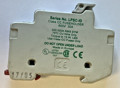 LITTELFUSE LPSC-ID FUSE HOLDER 600V 30A  ****LOTOF3****