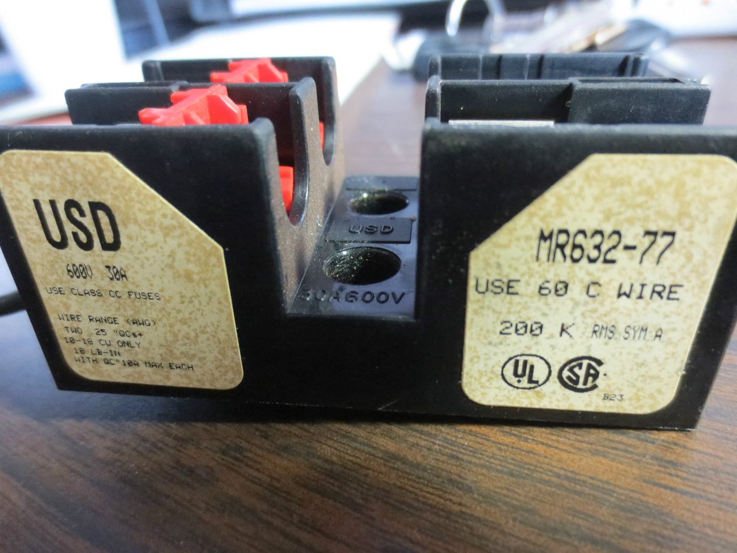 ALLEN-BRADLEY 1497--N5 Ser. A TRANSFORMER 200KVA w/ MR632-77 FUSE BLOCK 240/480