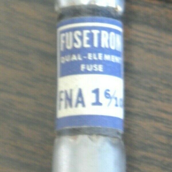 LOT of 3 / BUSS FNA1-6/10 FUSETRON FUSE / 1-6/10A / 125V / NEW SURPLUS