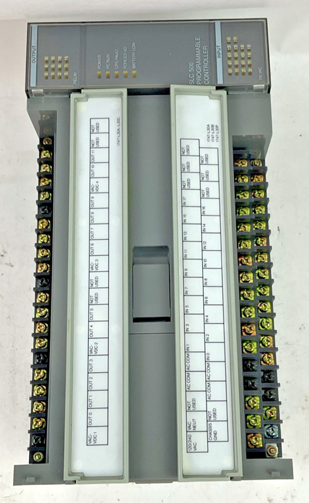 ALLEN BRADLEY 1747-L30A PROCESSOR UNIT 30 I/O SER.C FRN.6 240VAC 50/60HZ