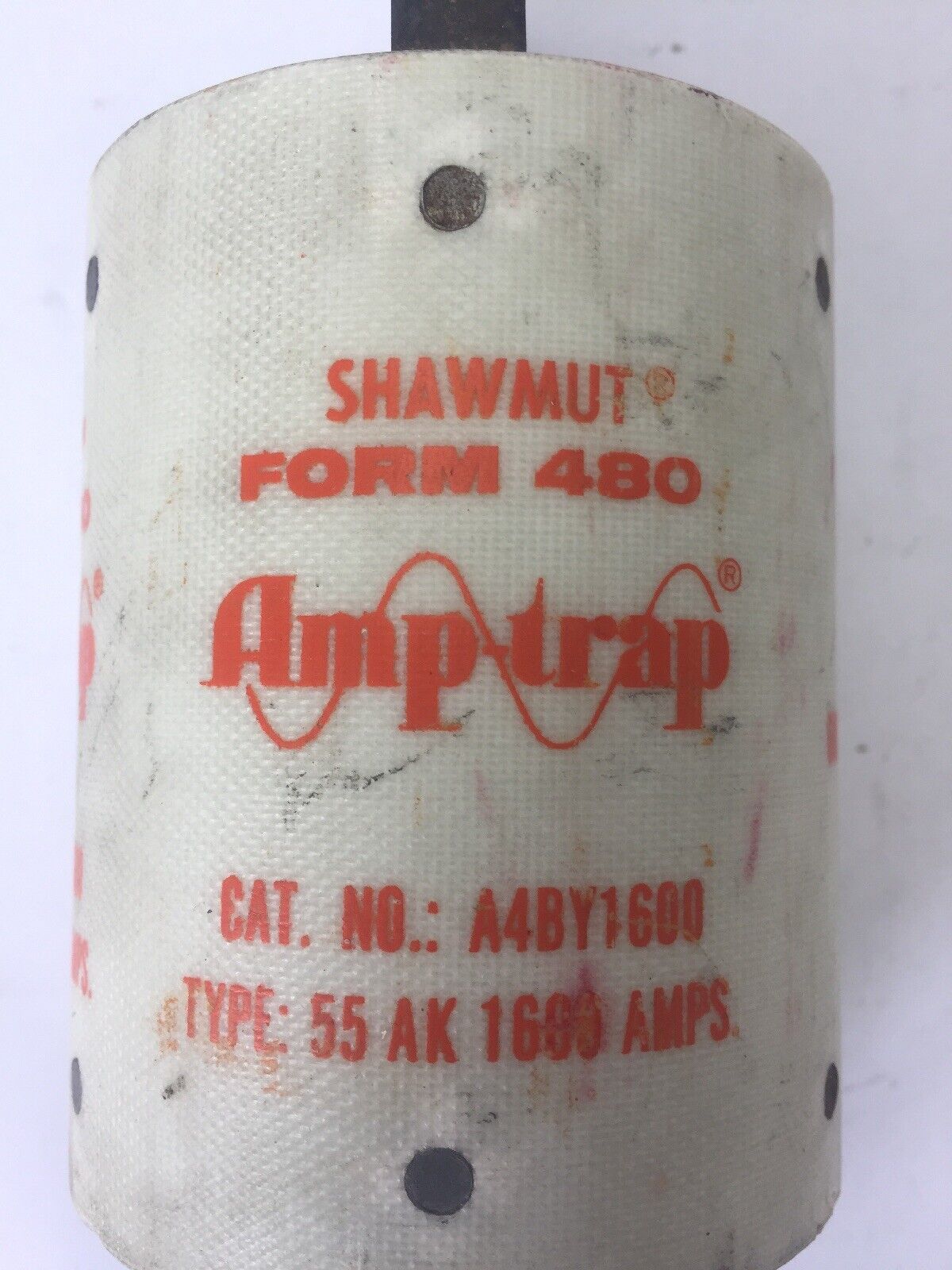 SHAWMUT A4BY1600 AMP-TRAP CURRENT LIMITING FUSE FORM 480 TYPE 55AK 600VAC 250VDC