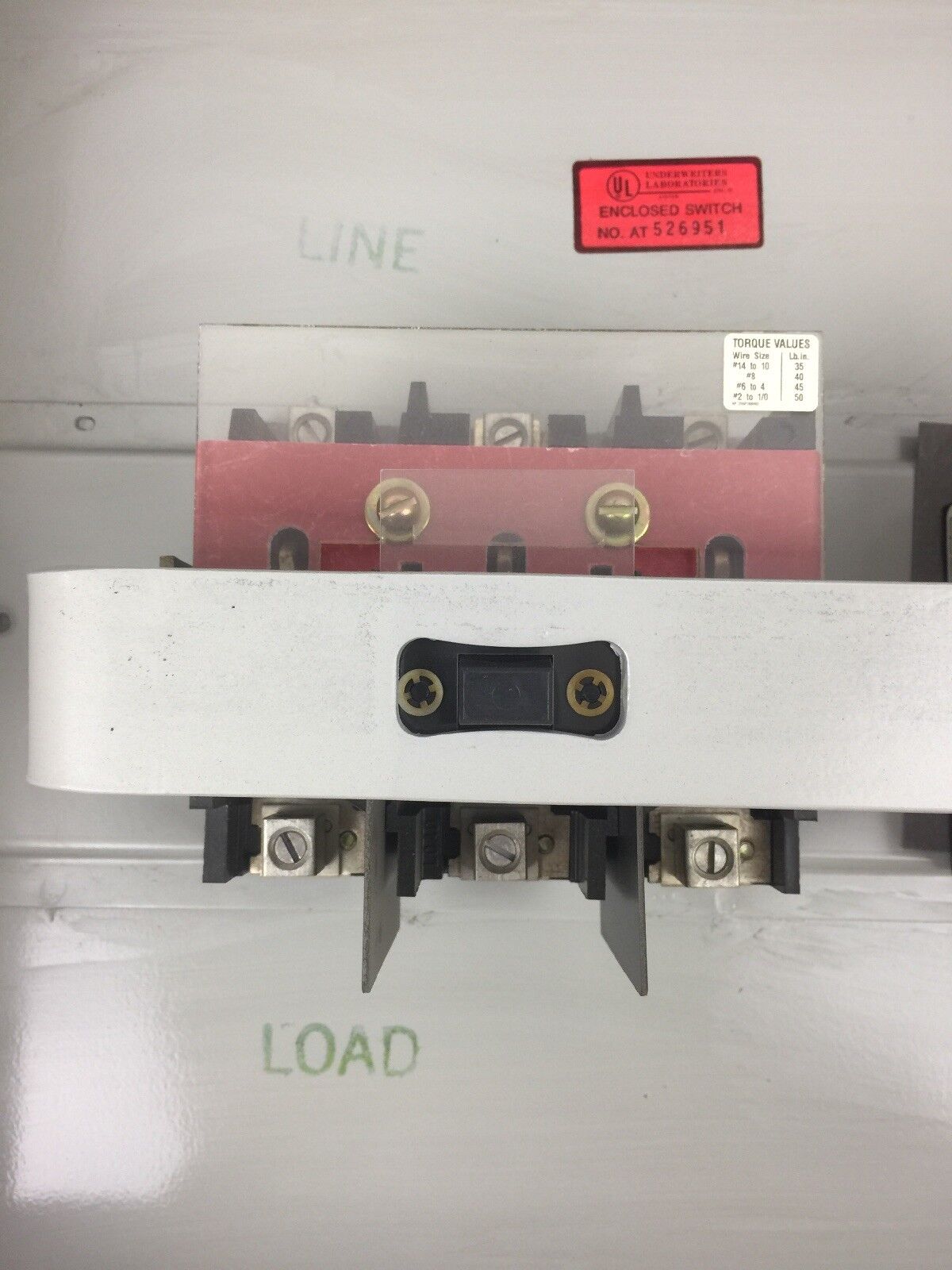 WESTINGHOUSE SDSN6030 DISCONNECT SWITCH 600 VAC 250 VDC 60 AMP 6 POLES