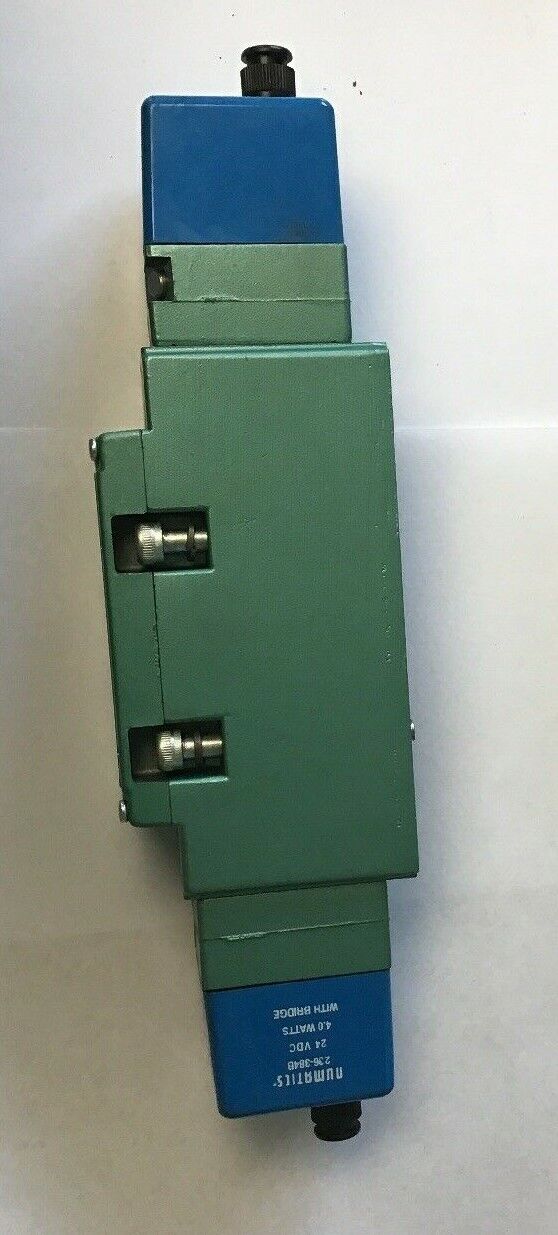 ISO 5599/11 NUMATICS SOLENIOD VALVE 150PSI W/ 236-384B VALVE COILS