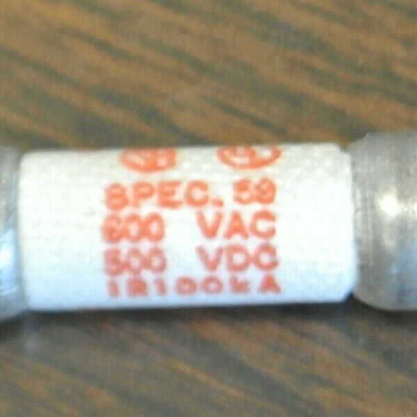 LOT of 4 / GOULD-SHAWMUT ATM6 AMP-TRAP® FUSE / 6A / 600V / NEW SURPLUS