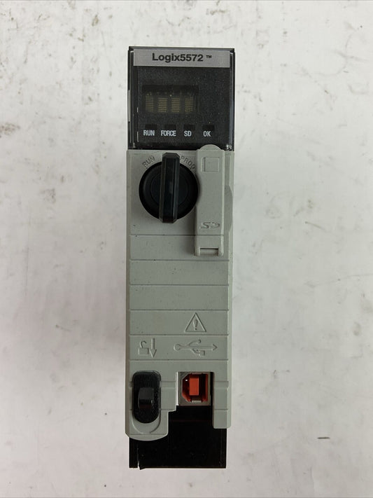 ALLEN BRADLEY 1756-L72 SER B FW 1.010 CONTROL LOGIX 4 MB CONTROLLER