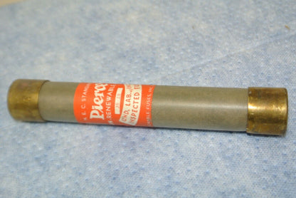 BOX of 10 / PIERCE ONE-TIME FUSES / 3A / 600V / NEW SURPLUS / NOS3 EQUIV.