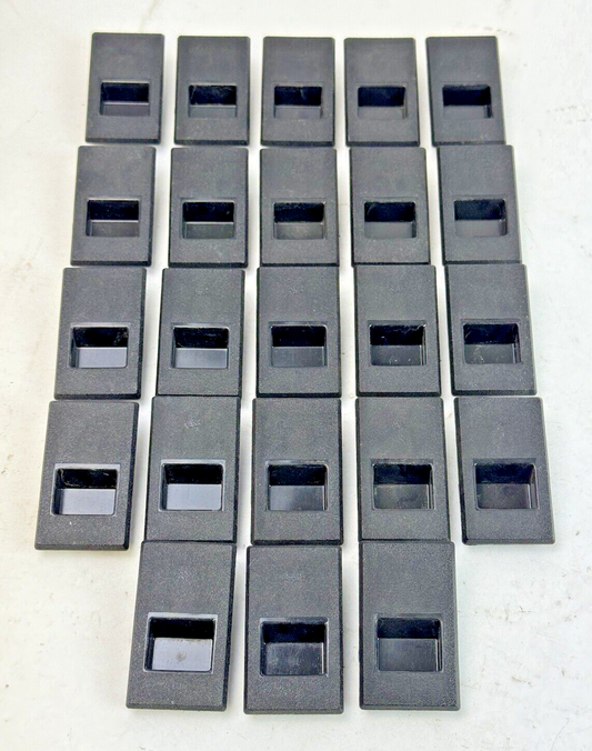 GE? - *LOT OF 23* - PART NUMBER UNKNOWN - 2-1/4" FRONT PLATE FILLER - 23 PIECES