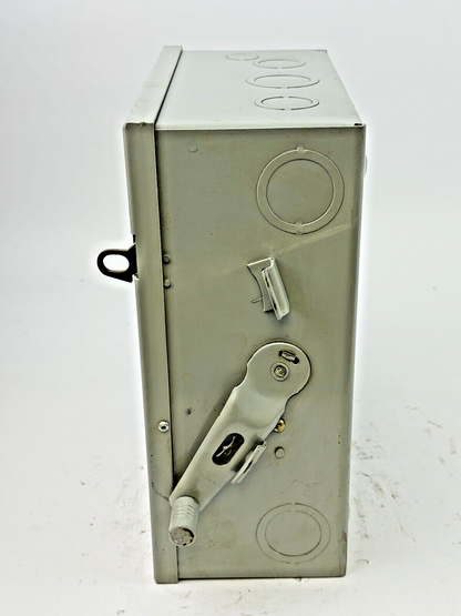 FEDERAL PACIFIC - G3622SN - SAFETY SWITCH - 60 AMP, 2 POLE, 240 VAC, NEMA TYPE 1