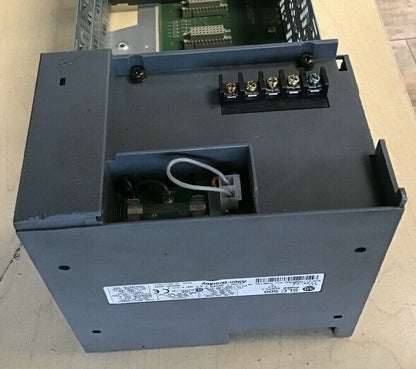 ALLEN-BRADLEY 1746-P2 SLC500 POWER SUPPLY + 1746-A10 10-SLOT RACK