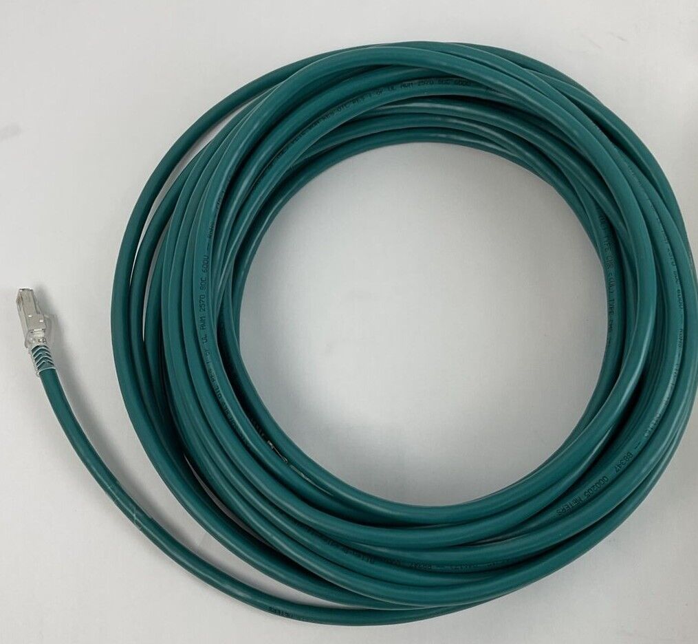 ALLEN BRADLEY 1585J-M4HBJM-15 ETHERNET MEDIA CABLE RJ45 PATCH CORD SER.A 15M
