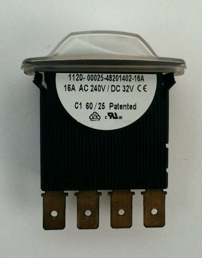 ETA 1120-00025-48201402-16A 16AMP 240VAC/32VDC CIRCUIT BREAKER