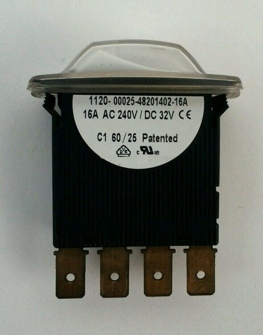 ETA 1120-00025-48201402-16A 16AMP 240VAC/32VDC CIRCUIT BREAKER