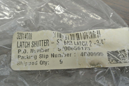 STRONG / MSC SSL-70 / LATCH SHUTTER / BAR LATCH 2-3/4" / NEW SURPLUS / SUS304