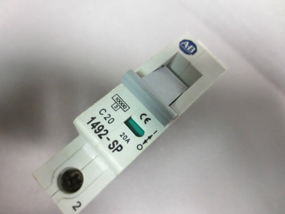 ALLEN-BRADLEY 1492-SP1C200 Ser. C CIRCUIT BREAKER, 20A
