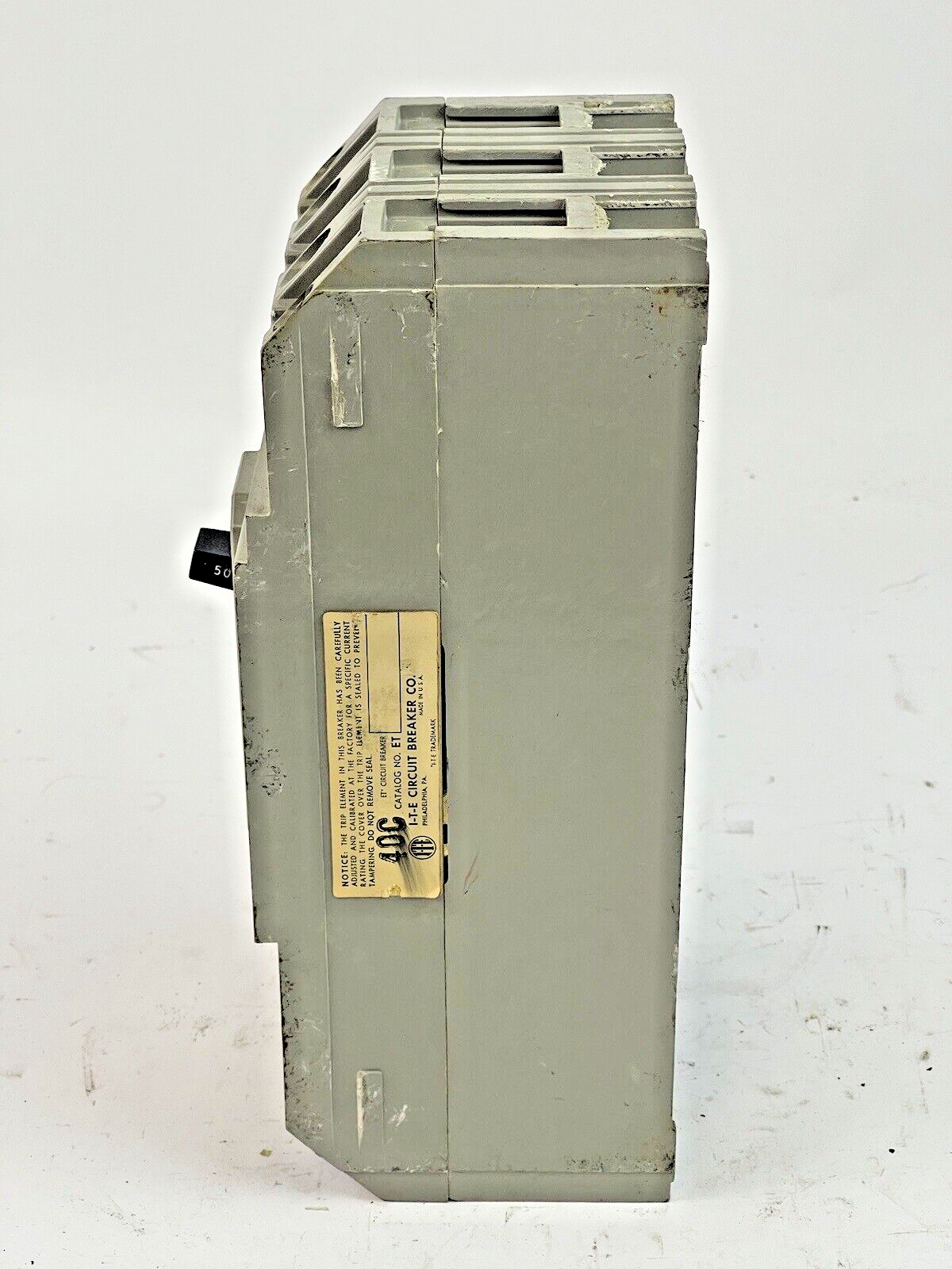 ITE / SIEMENS - HF3-B070 - CIRCUIT BREAKER - 70 AMP, 250 DC, 600 VAC, 3 POLE