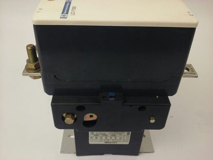 TELEMECANIQUE LC1F330 CONTACTOR,3PH,600VAC, 370A, 250HP, 120/127V 40/400HZ COIL