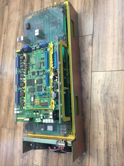 FANUC A06B-6064-C322 SPINDLE SERVO DRIVE A20B-2000-022 A16B-2201-0440/05B A20B-