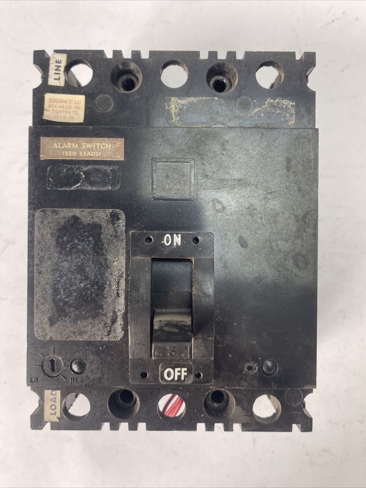 SQUARE D FAL3600311MS2100 CIRCUIT BREAKER 3AMP 600VAC 3POLE